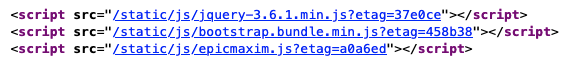 web browser output